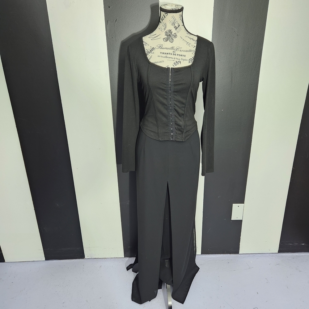 Palazzo Skirt Pants - Picture 2 of 7